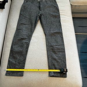Black bird eye fabric pant/chino G-star vector pant